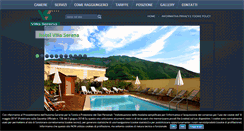 Desktop Screenshot of hotelvillaserena.it