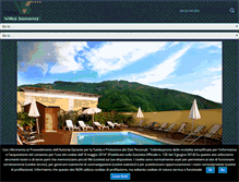 Tablet Screenshot of hotelvillaserena.it